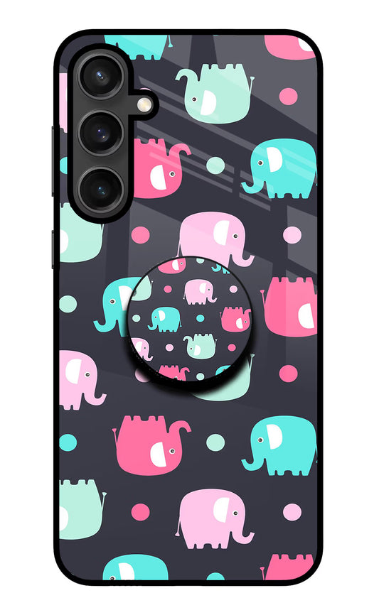 Baby Elephants Samsung S23 FE 5G Glass Case
