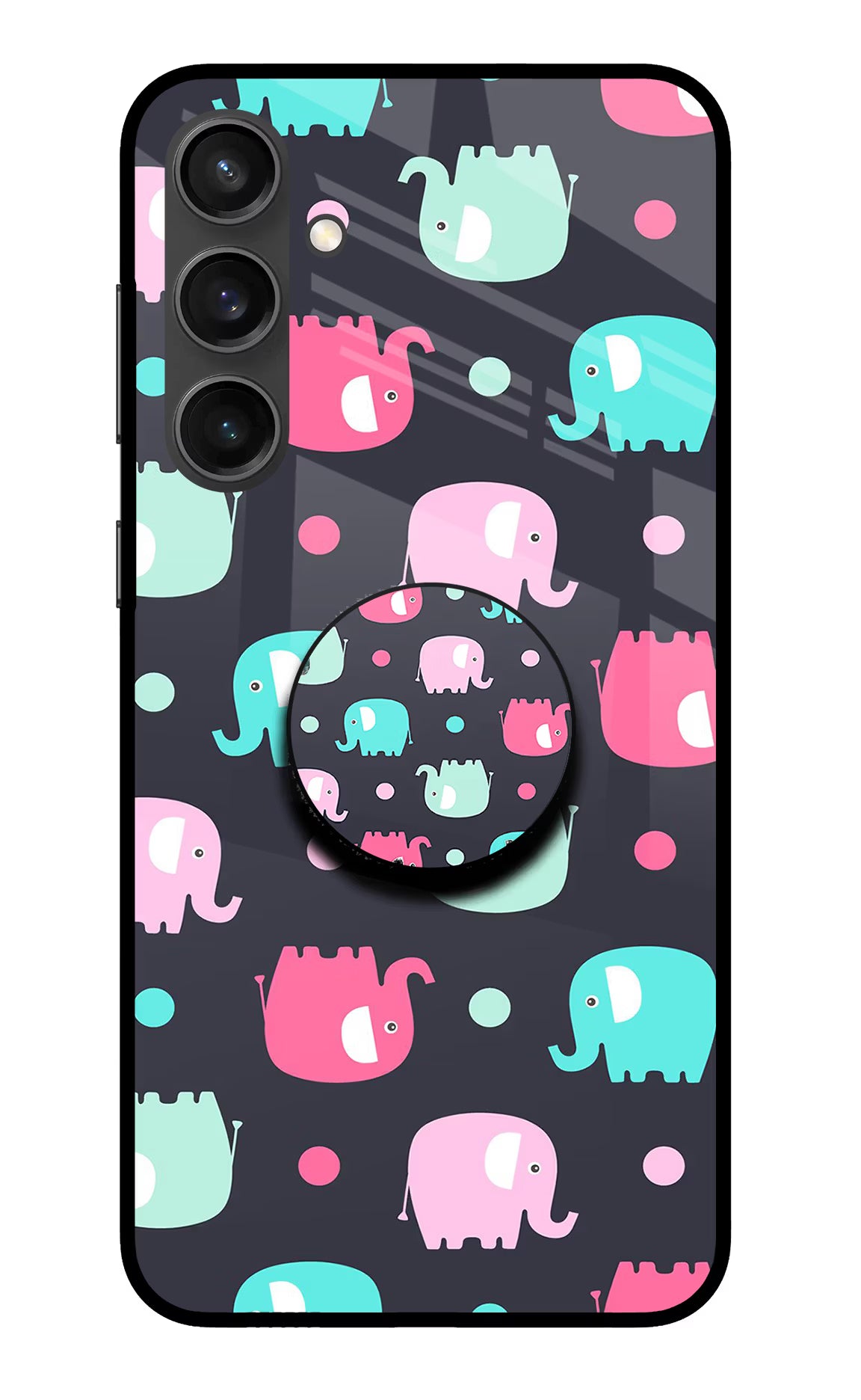Baby Elephants Samsung S23 FE 5G Pop Case by Casekaro