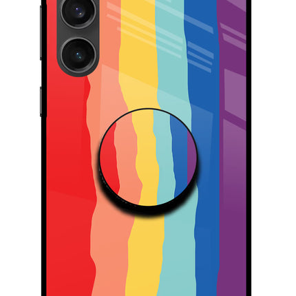 Rainbow Samsung S23 FE 5G Pop Case by Casekaro