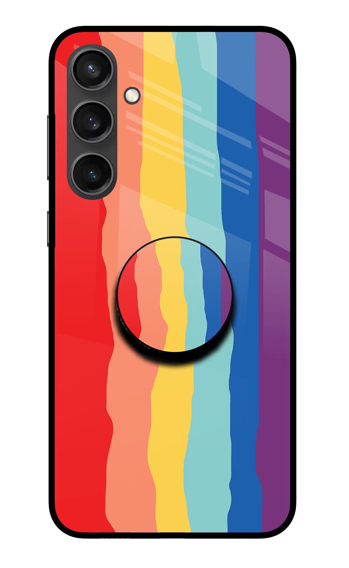 Rainbow Samsung S23 FE 5G Pop Case by Casekaro