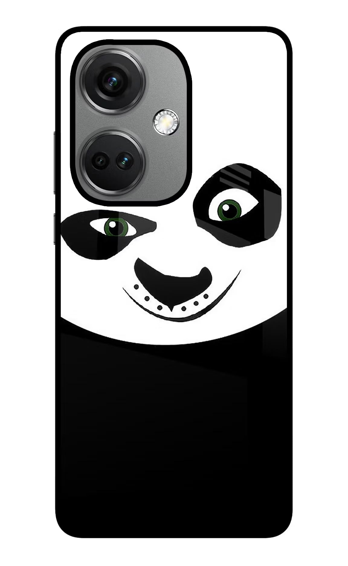Panda OnePlus Nord CE 3 5G Glass Case Back Cover by Casekaro