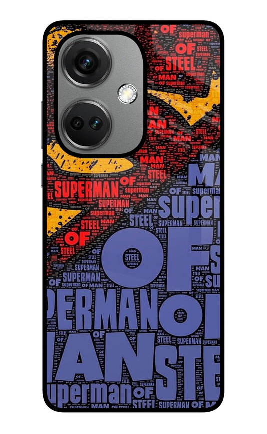 Superman OnePlus Nord CE 3 5G Glass Case