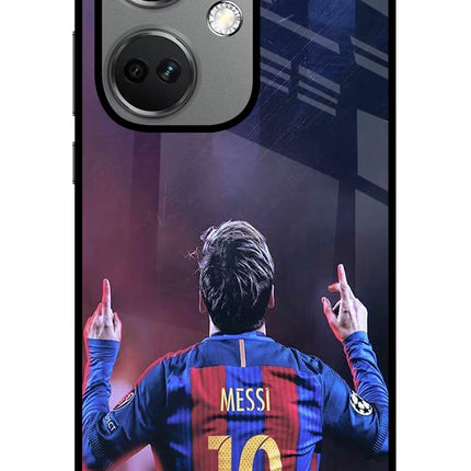 Messi OnePlus Nord CE 3 5G Glass Case