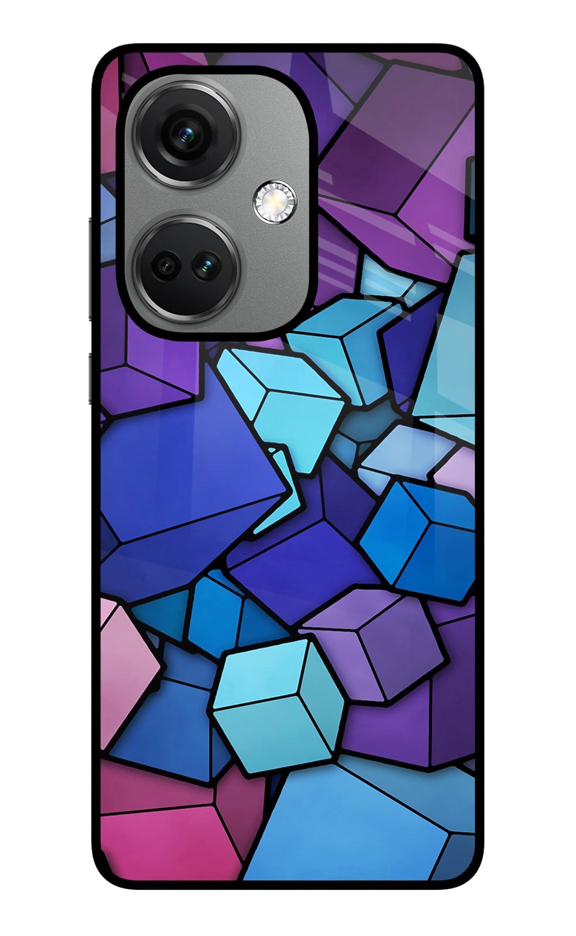 Cubic Abstract OnePlus Nord CE 3 5G Back Cover