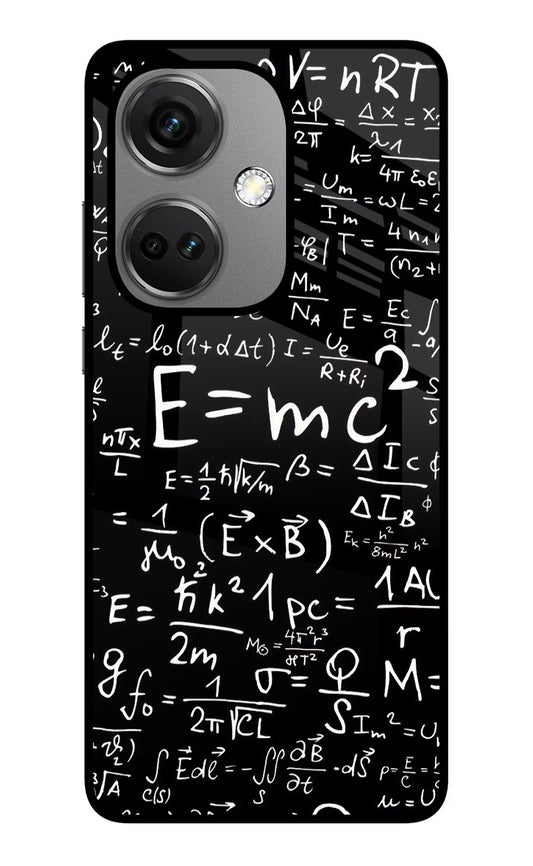 Physics Formula OnePlus Nord CE 3 5G Glass Case