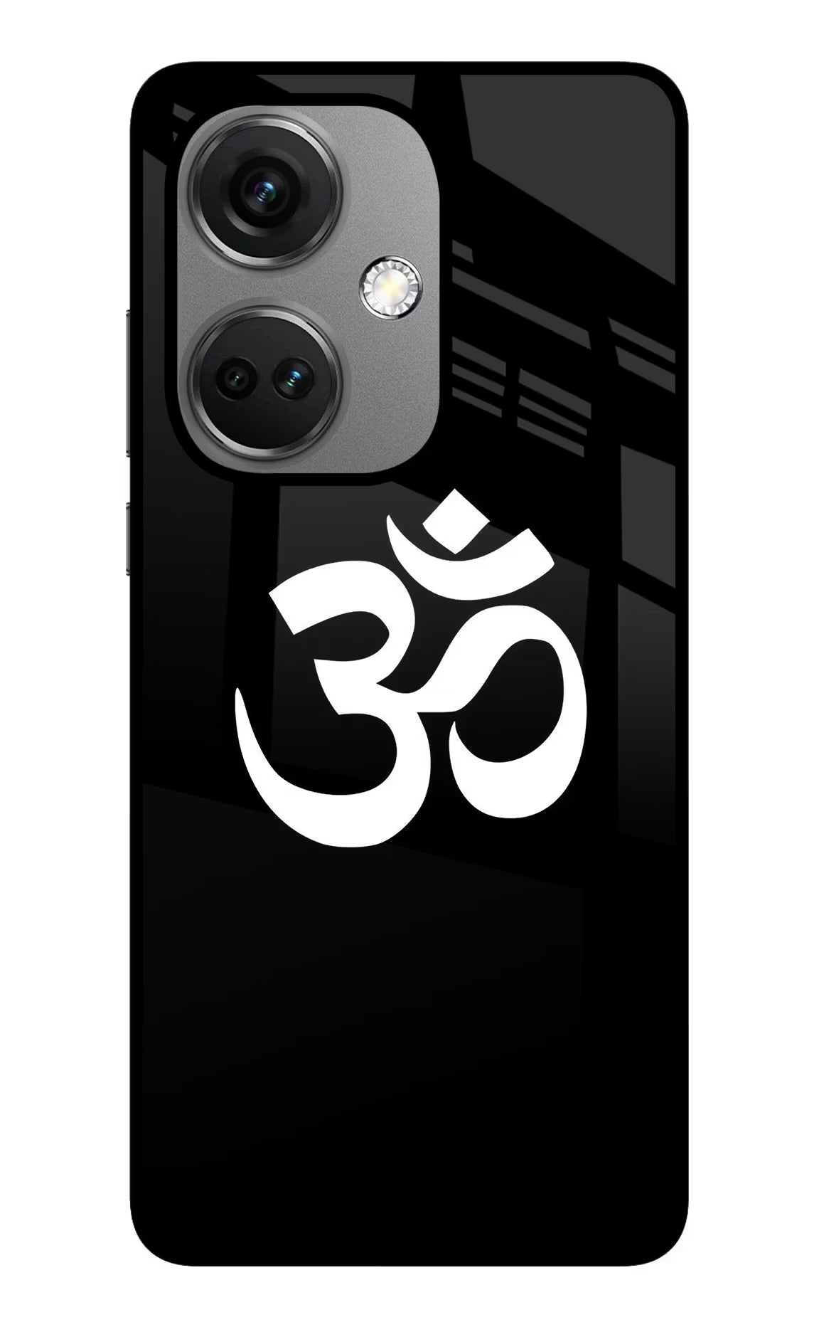 Om OnePlus Nord CE 3 5G Glass Case Back Cover by Casekaro