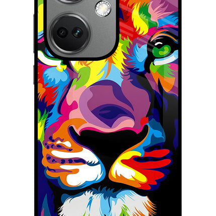 Lion OnePlus Nord CE 3 5G Glass Case
