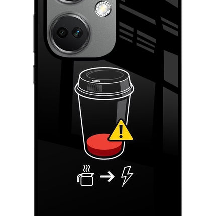 Coffee OnePlus Nord CE 3 5G Glass Case