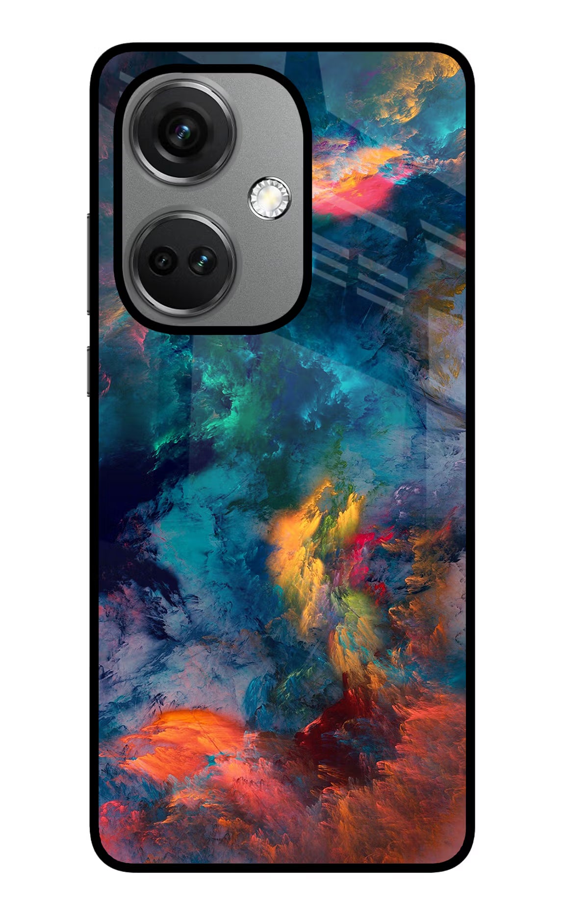 Artwork Paint OnePlus Nord CE 3 5G Glass Case Back Cover by Casekaro