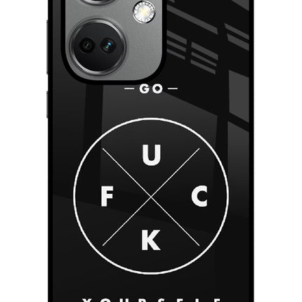 Go Fuck Yourself OnePlus Nord CE 3 5G Glass Case