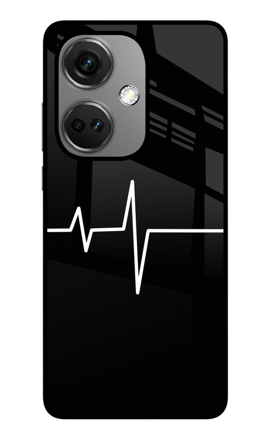 Heart Beats OnePlus Nord CE 3 5G Glass Case