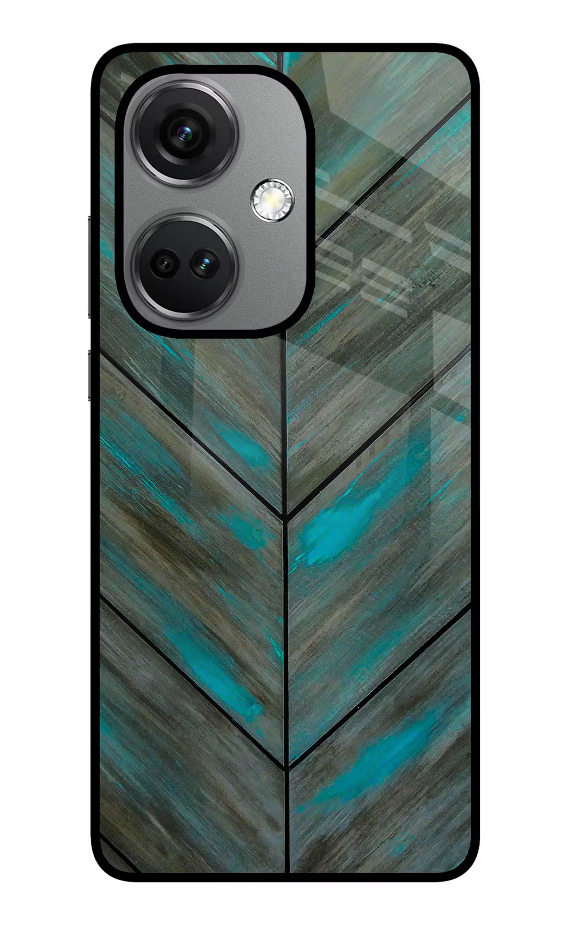 Pattern OnePlus Nord CE 3 5G Glass Case Back Cover by Casekaro
