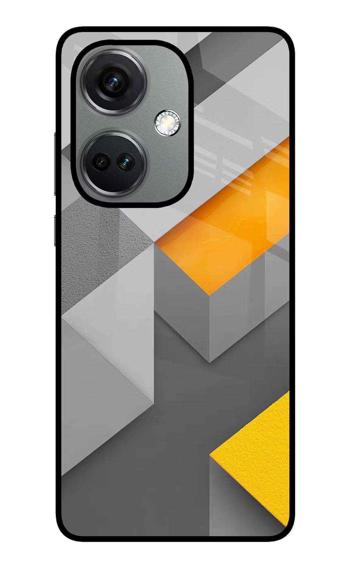 Abstract OnePlus Nord CE 3 5G Glass Case Back Cover by Casekaro
