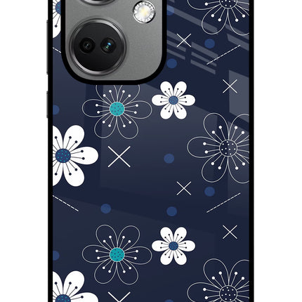 Flowers OnePlus Nord CE 3 5G Glass Case
