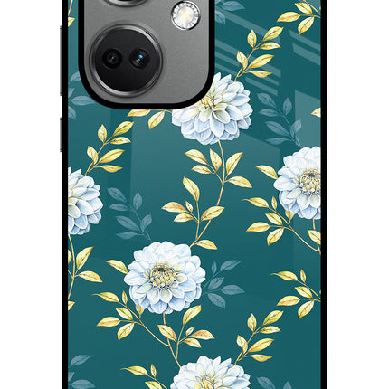 Flowers OnePlus Nord CE 3 5G Glass Case