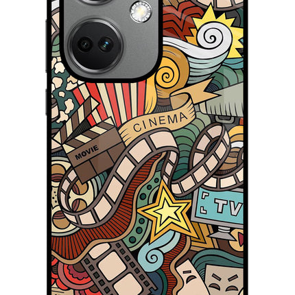 Cinema Abstract OnePlus Nord CE 3 5G Glass Case