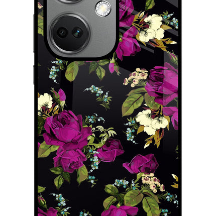 Flowers OnePlus Nord CE 3 5G Glass Case