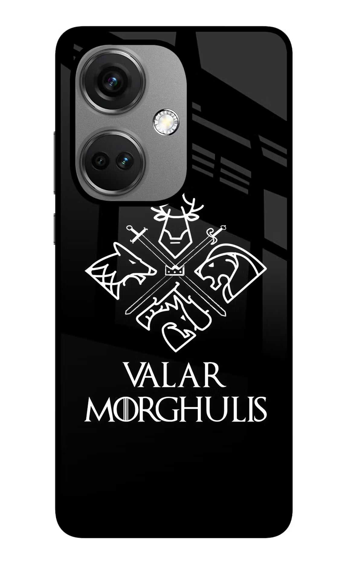 Valar Morghulis | Game Of Thrones OnePlus Nord CE 3 5G Glass Case Back Cover by Casekaro