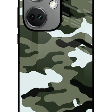 Camouflage OnePlus Nord CE 3 5G Glass Case