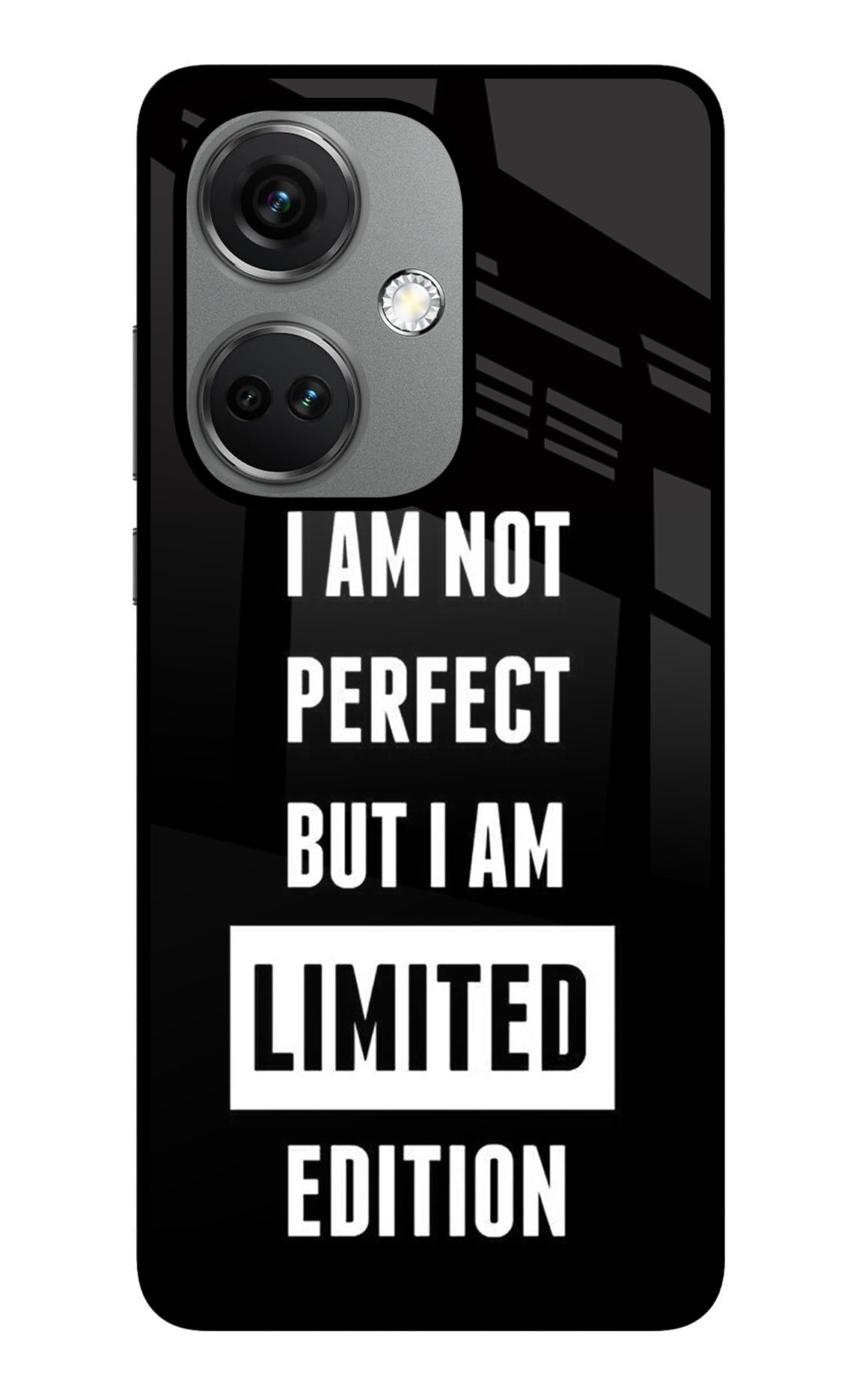 I Am Not Perfect But I Am Limited Edition OnePlus Nord CE 3 5G Back Cover