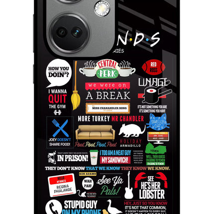 FRIENDS OnePlus Nord CE 3 5G Glass Case