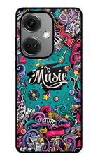 Music Graffiti OnePlus Nord CE 3 5G Glass Case
