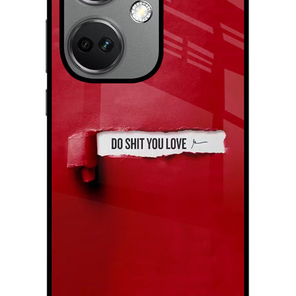 Do Shit You Love OnePlus Nord CE 3 5G Glass Case