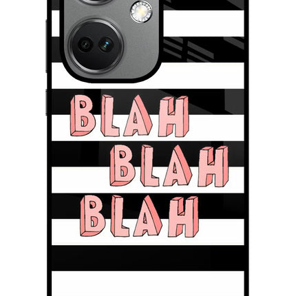 Blah Blah Blah OnePlus Nord CE 3 5G Glass Case