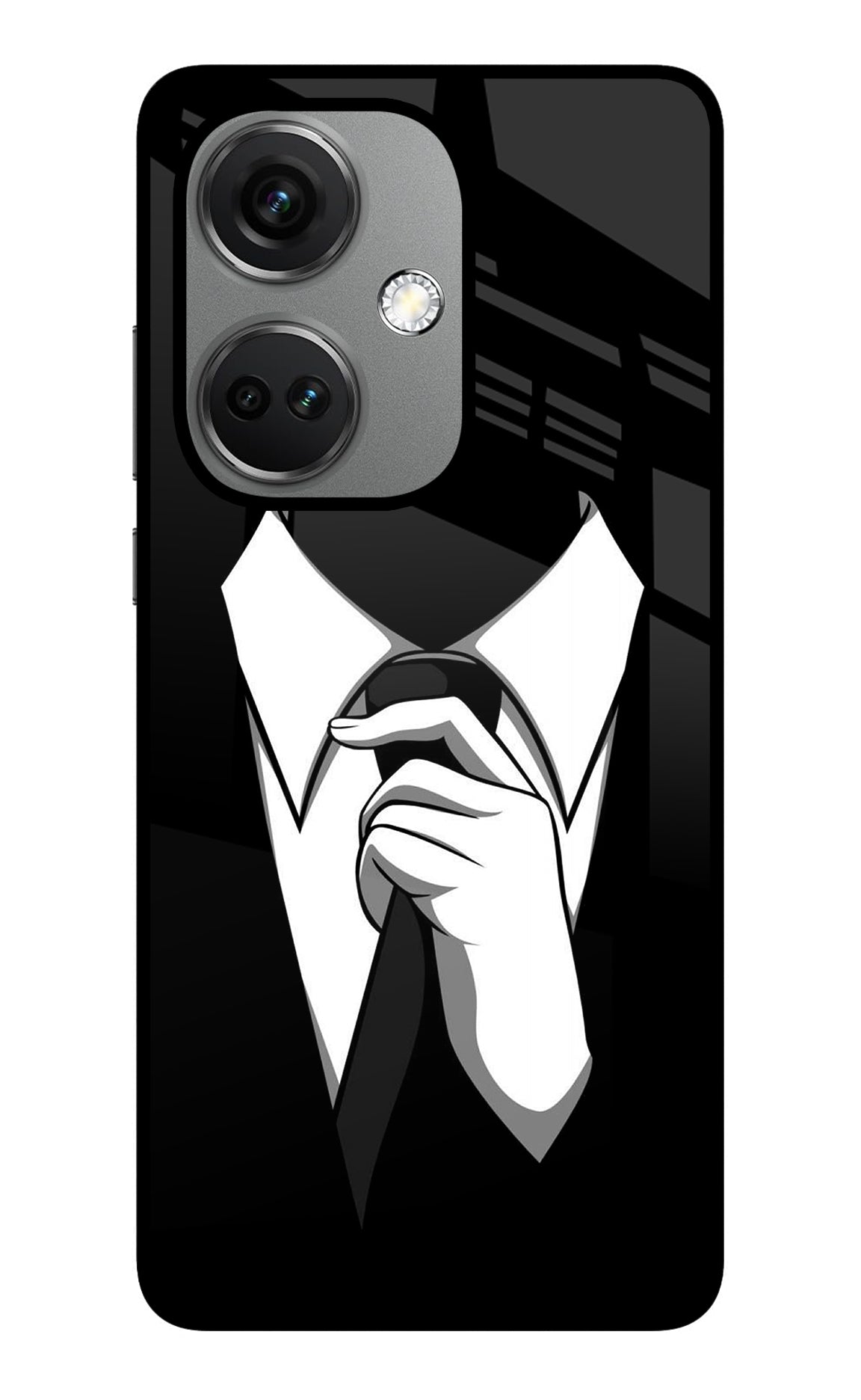 Black Tie OnePlus Nord CE 3 5G Back Cover