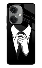 Black Tie OnePlus Nord CE 3 5G Glass Case