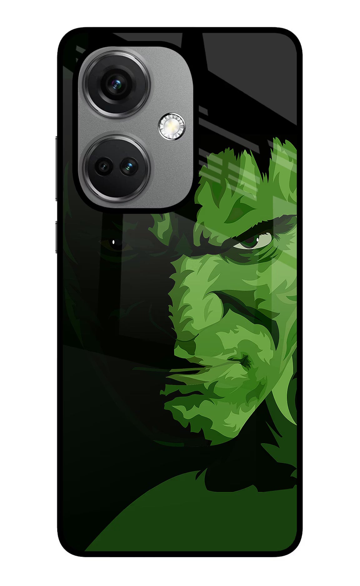 HULK OnePlus Nord CE 3 5G Glass Case Back Cover by Casekaro