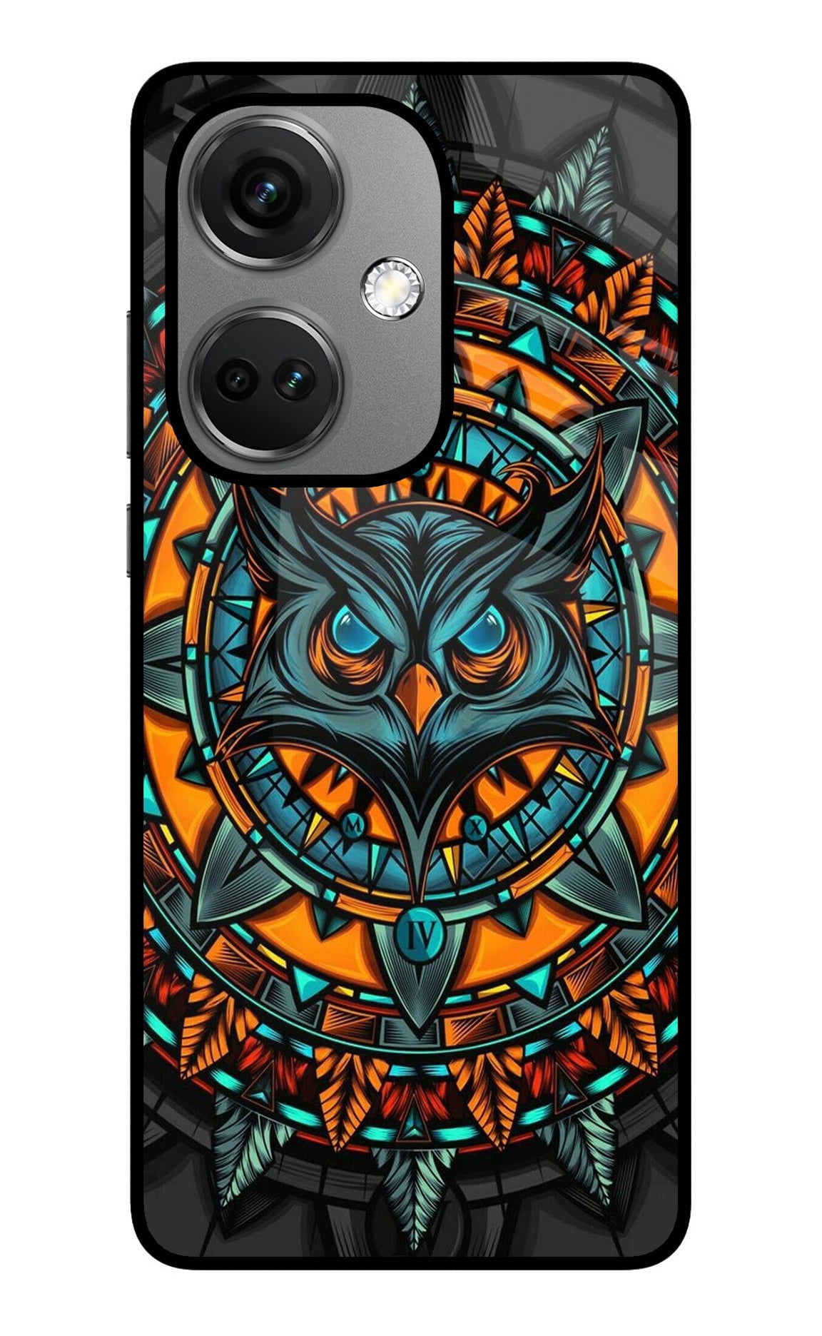 Angry Owl Art OnePlus Nord CE 3 5G Glass Case