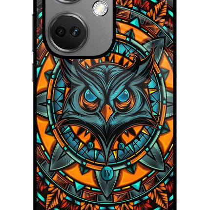 Angry Owl Art OnePlus Nord CE 3 5G Glass Case