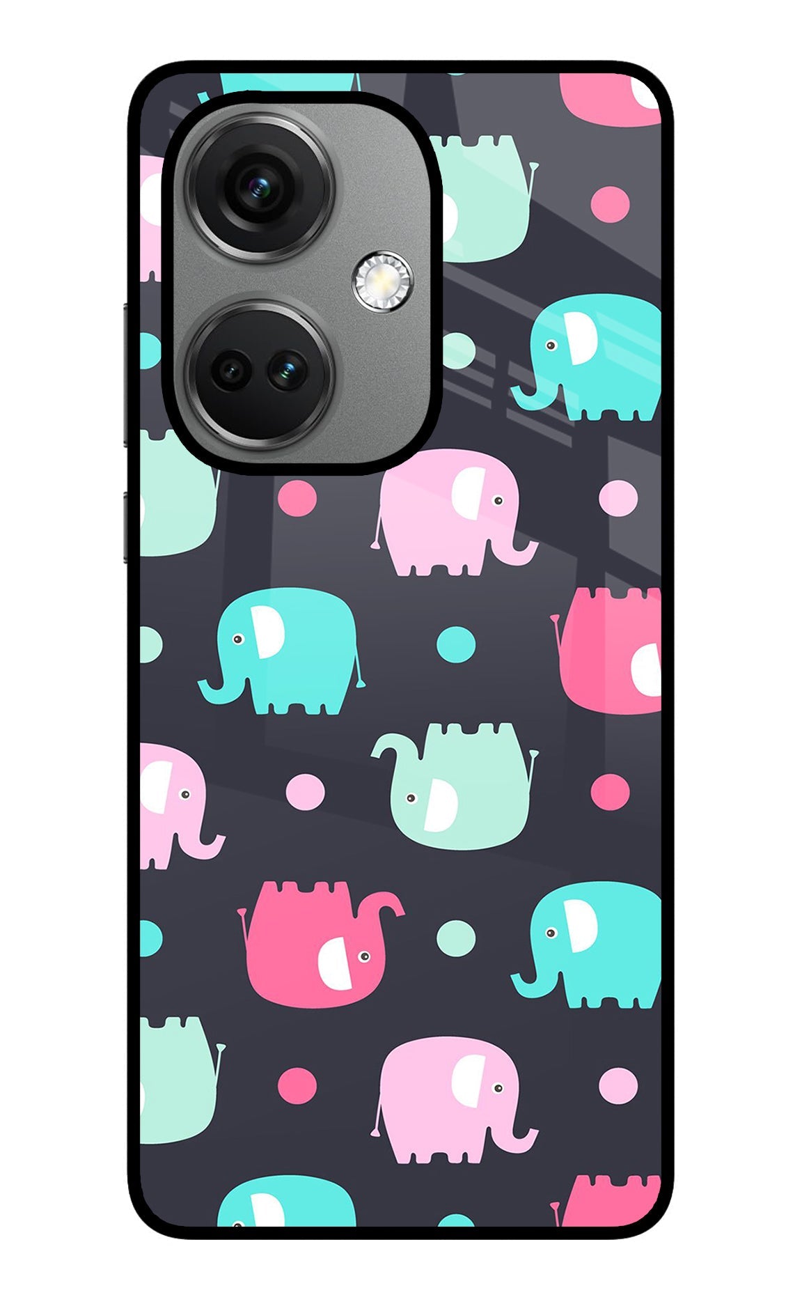 Elephants OnePlus Nord CE 3 5G Glass Case