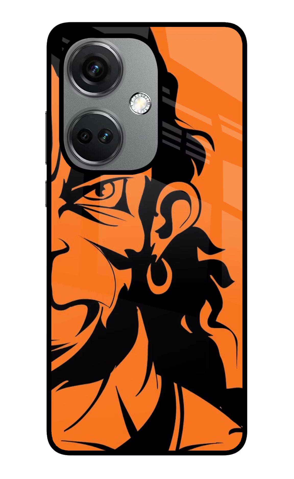 Hanuman OnePlus Nord CE 3 5G Glass Case Back Cover by Casekaro