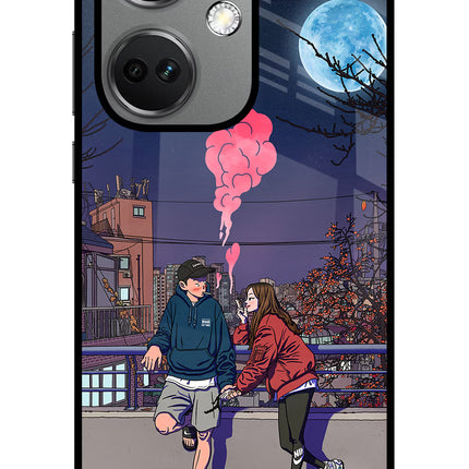 Chilling Couple OnePlus Nord CE 3 5G Glass Case