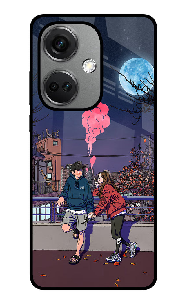 Chilling Couple OnePlus Nord CE 3 5G Glass Case