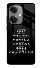 FRIENDS Character OnePlus Nord CE 3 5G Glass Case