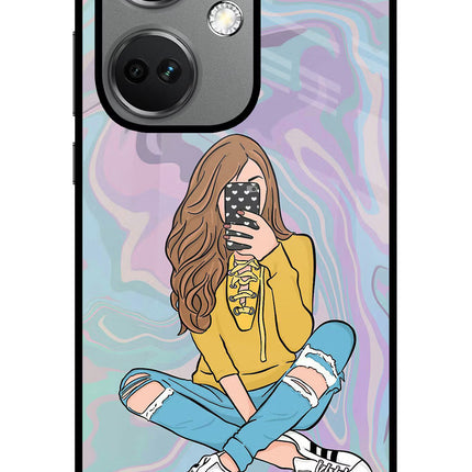 Selfie Girl OnePlus Nord CE 3 5G Glass Case