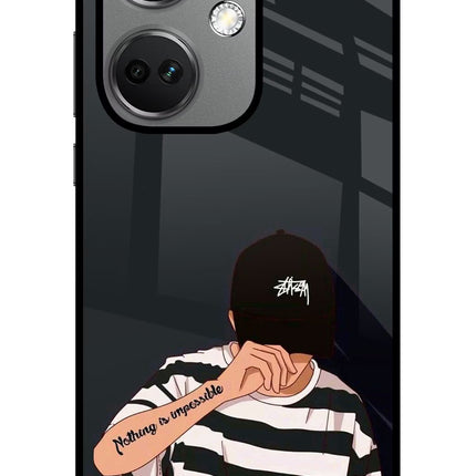 Aesthetic Boy OnePlus Nord CE 3 5G Glass Case