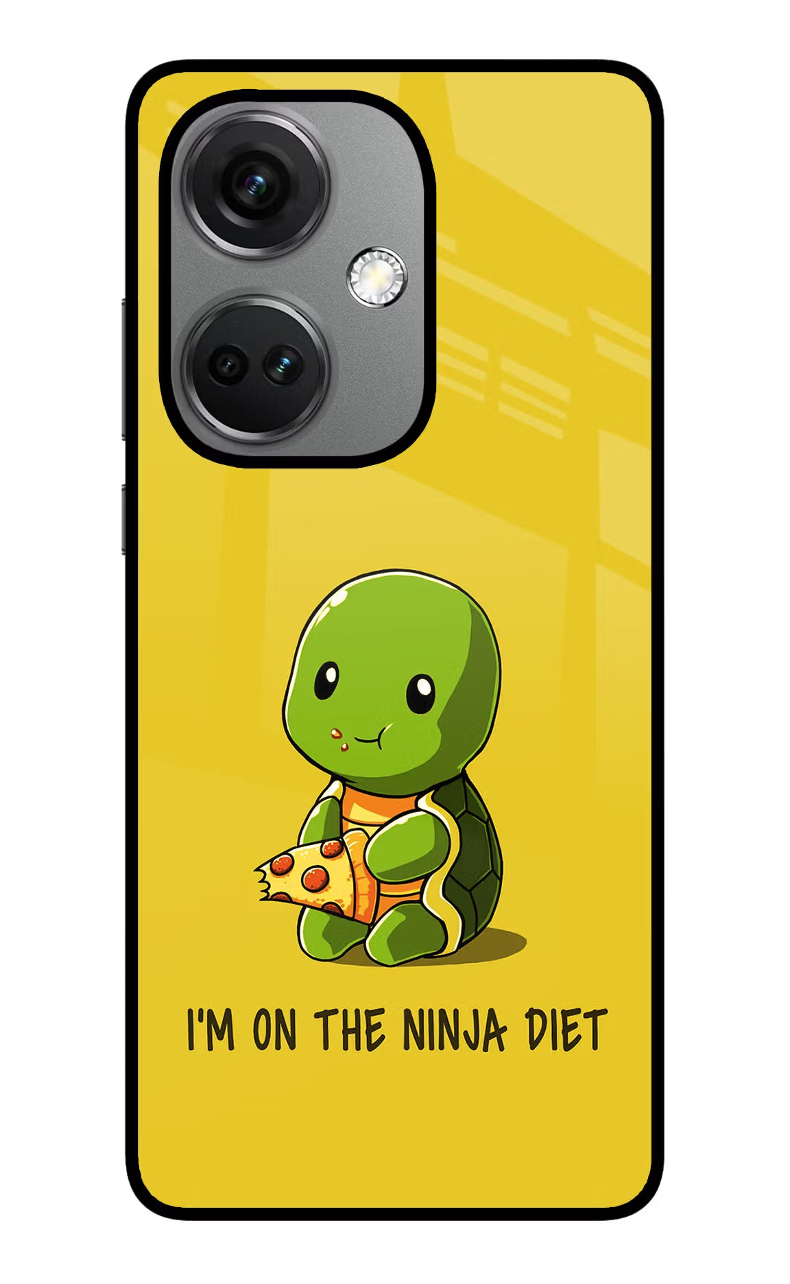 I'm on Ninja Diet OnePlus Nord CE 3 5G Glass Case Back Cover by Casekaro