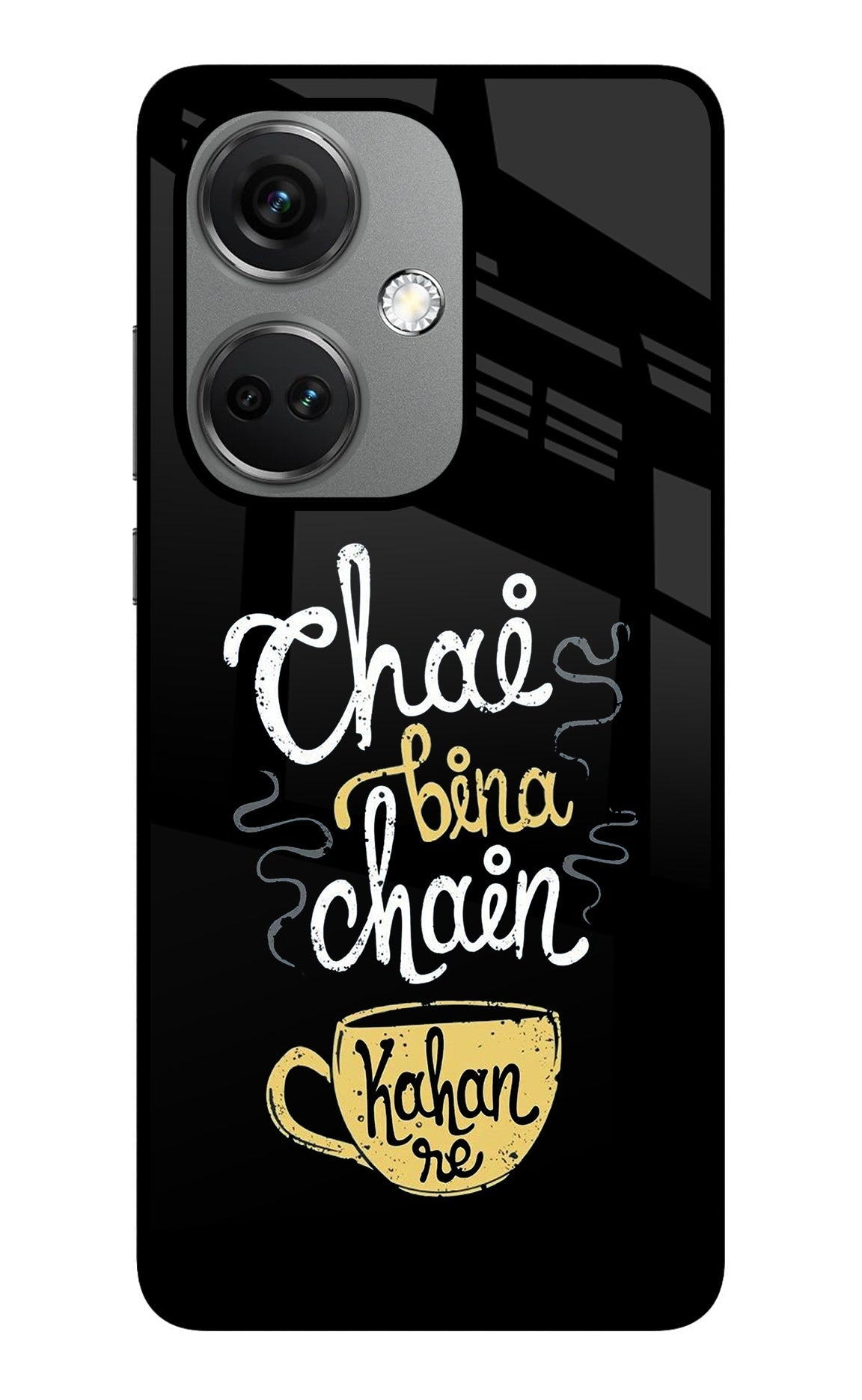 Chai Bina Chain Kaha Re OnePlus Nord CE 3 5G Back Cover