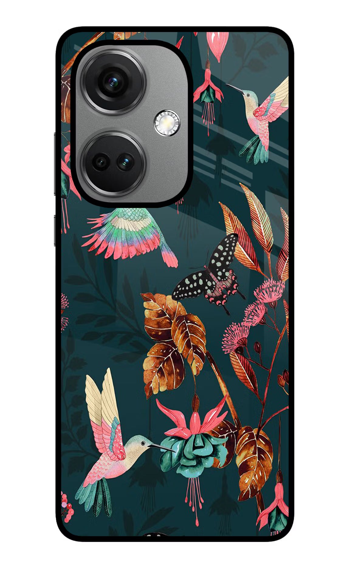 Birds OnePlus Nord CE 3 5G Glass Case Back Cover by Casekaro