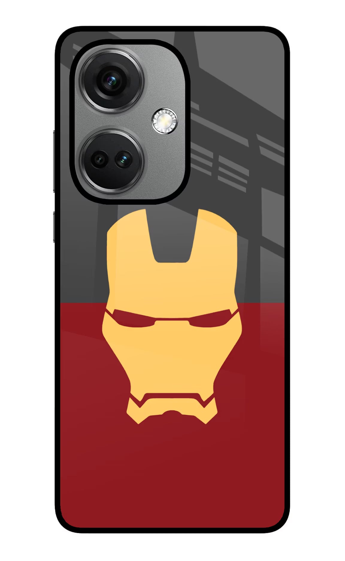 Ironman OnePlus Nord CE 3 5G Glass Case Back Cover by Casekaro