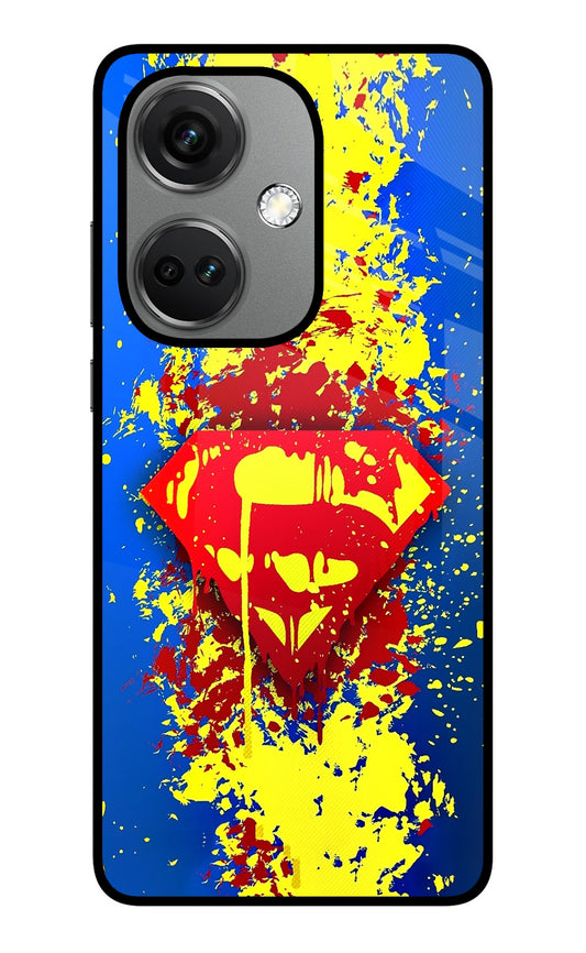 Superman logo OnePlus Nord CE 3 5G Glass Case