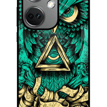Green Owl OnePlus Nord CE 3 5G Glass Case