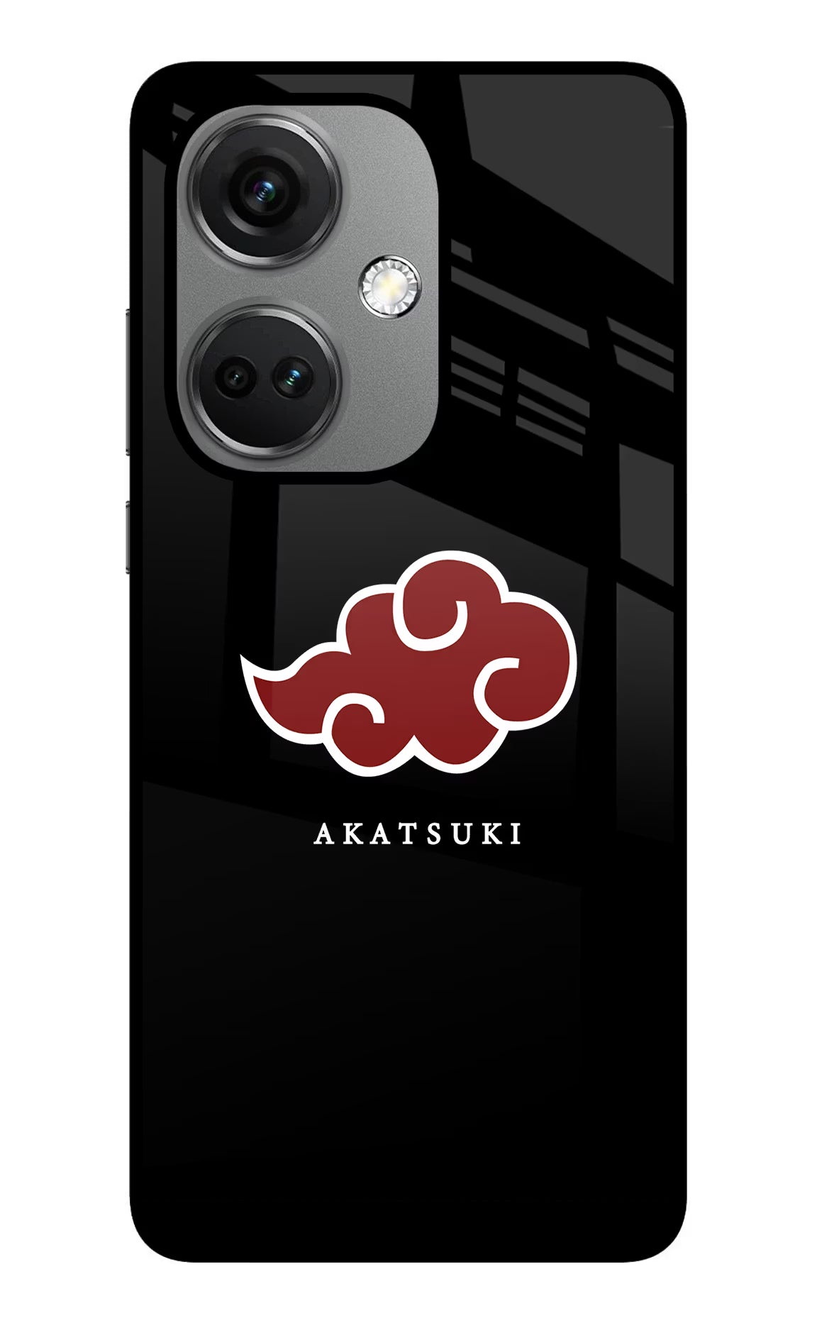 Akatsuki OnePlus Nord CE 3 5G Glass Case Back Cover by Casekaro