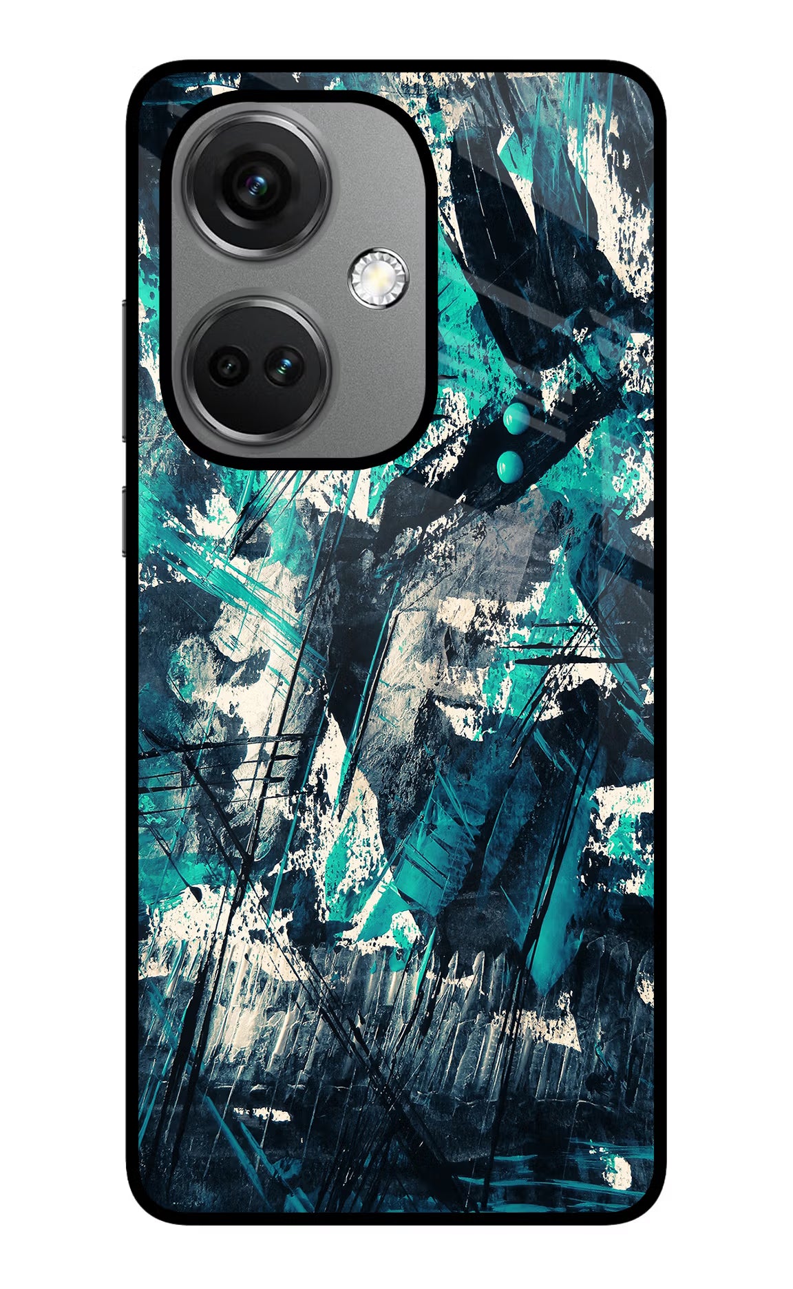 Artwork OnePlus Nord CE 3 5G Glass Case Back Cover by Casekaro