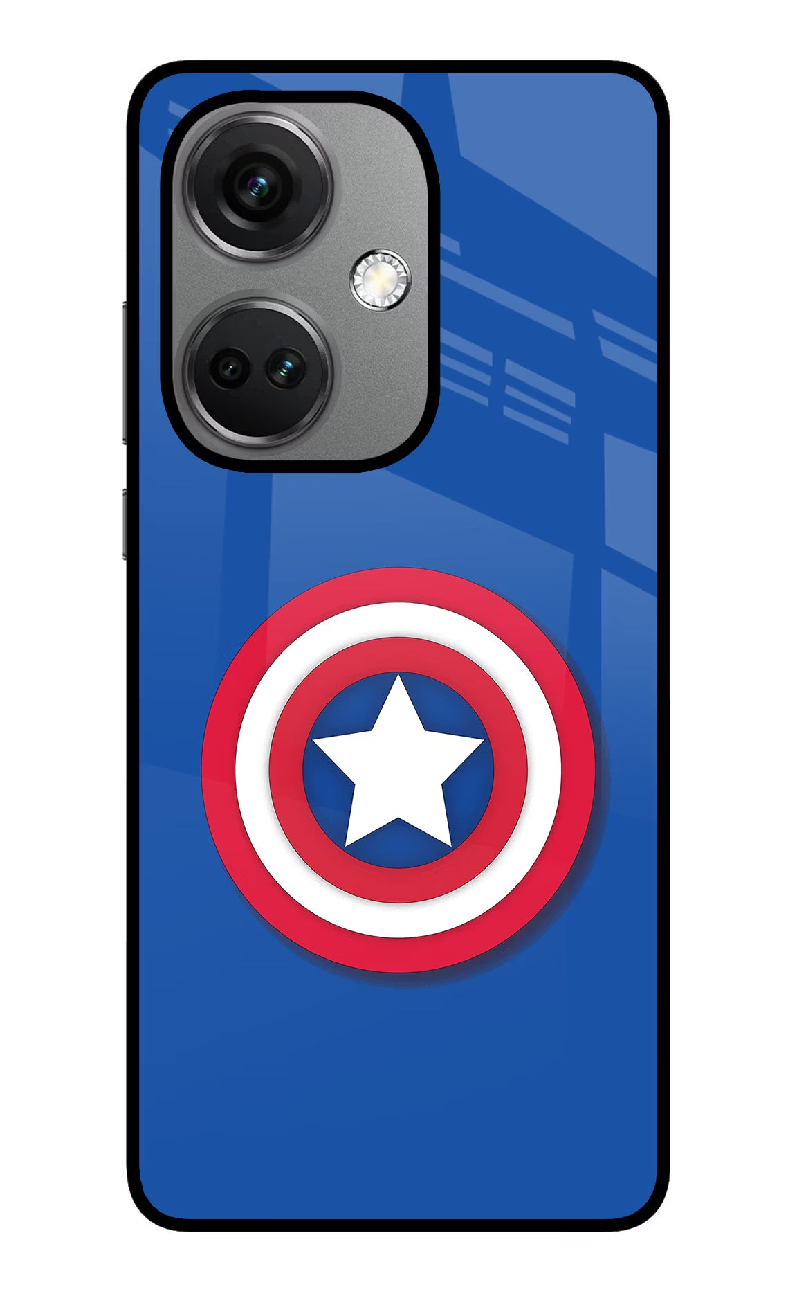 Shield OnePlus Nord CE 3 5G Glass Case Back Cover by Casekaro