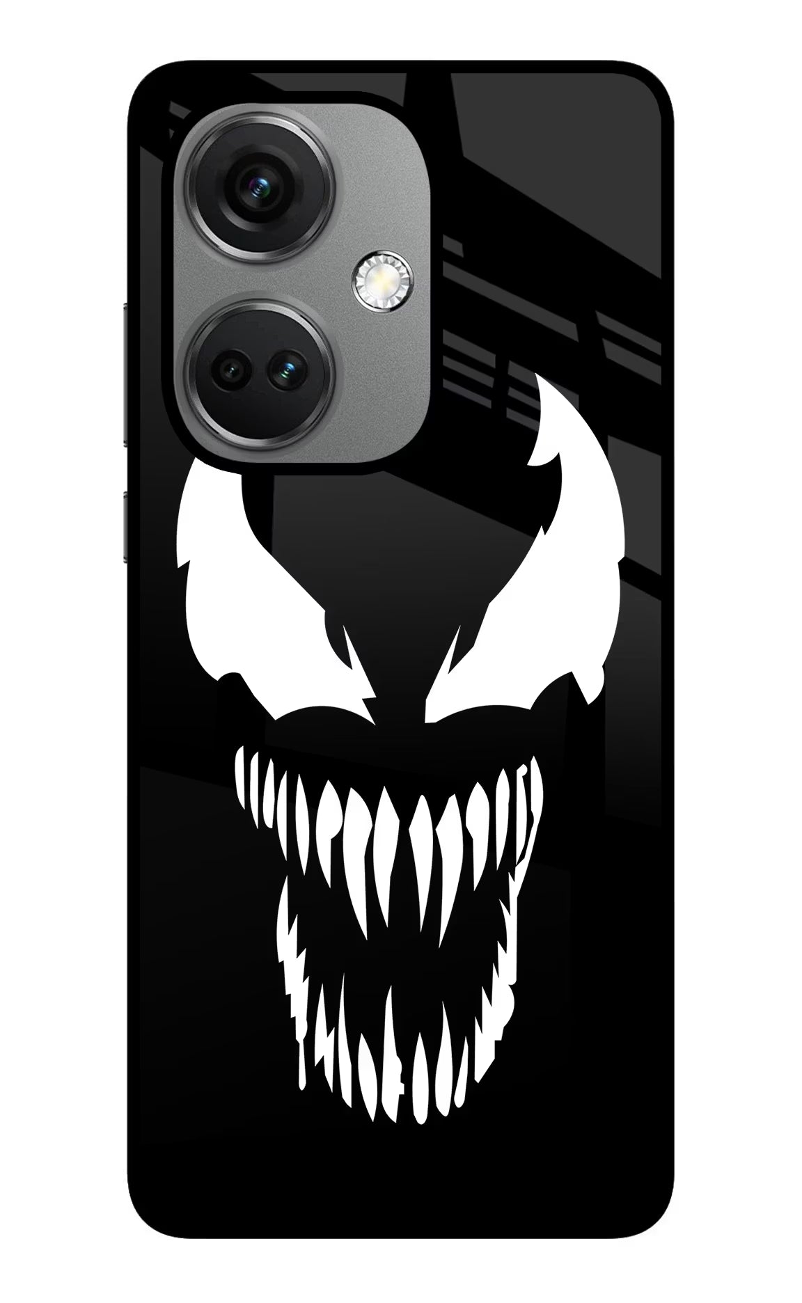 Venom OnePlus Nord CE 3 5G Glass Case Back Cover by Casekaro